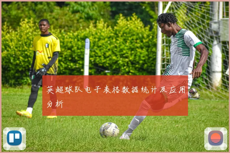 英超球队电子表格数据统计及应用分析